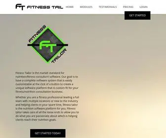 Fitnesstailor.com(Fitness Tailor) Screenshot