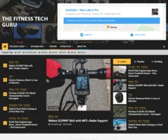 Fitnesstechguru.com(The Fitness Tech Guru) Screenshot