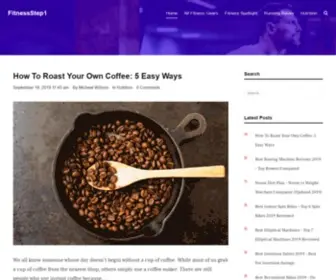Fitnesstep1.com(Daily Tips to Push Your Fitness Goals) Screenshot