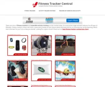 Fitnesstrackercentral.com(Find the Best Fitness Trackers) Screenshot