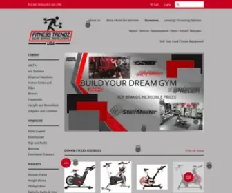 Fitnesstrendz.com(Create an Ecommerce Website and Sell Online) Screenshot