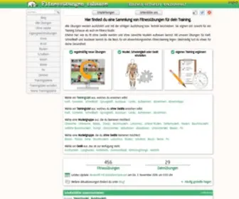 Fitnessuebungen-Zuhause.de(Fitnessübungen) Screenshot