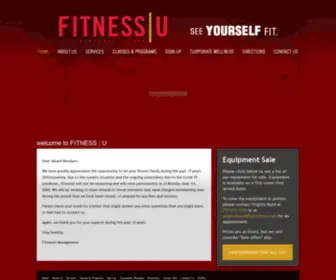 Fitnessuhbg.com(Fitness U) Screenshot