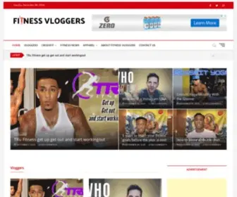 Fitnessvloggers.com(Fitness Vloggers) Screenshot