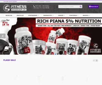 Fitnesswebshop.de(Deine Nr.1 für Fitness) Screenshot