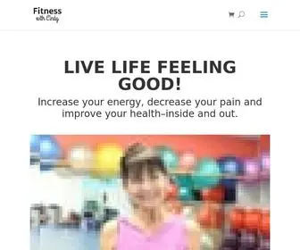 Fitnesswithcindy.com(Fitness With Cindy) Screenshot