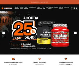 Fitnesszoneonline.es(Fitness Zone) Screenshot