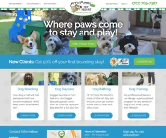 Fitnfurry.com(Fit N Furry Pet Resort) Screenshot