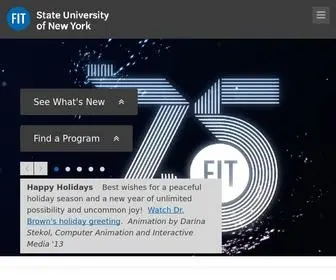 Fitnyc.edu(The Fashion Institute of Technology) Screenshot