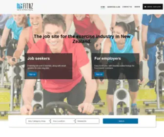 Fitnz.co.nz(Exercise New Zealand) Screenshot