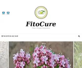 Fitocure.com.br(Chás e Terapias Integrativas) Screenshot