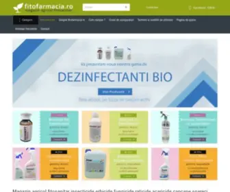 Fitofarmacia.ro(Magazin agricol fitosanitar insecticide erbicide fungicide raticide acaricide capcane soareci solutii gandaci) Screenshot