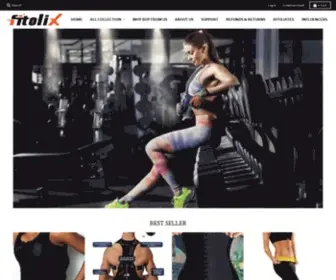 Fitolix.com(Next Gen Fitness Clothings) Screenshot