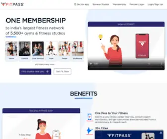 Fitpass.co.in(One Membership) Screenshot