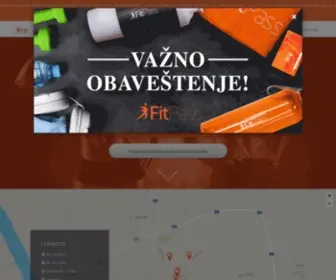 Fitpass.rs(Članarina Za Pristup Sportskim Objektima u Srbiji) Screenshot