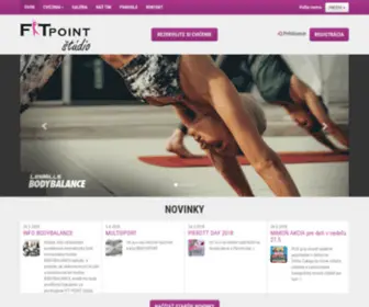 Fitpointstudio.sk(FIT POINT štúdio Prešov) Screenshot