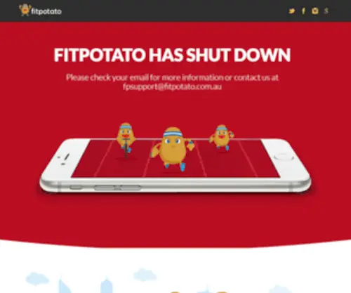 Fitpotato.com.au(Fitpotato) Screenshot