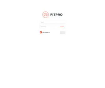 Fitproconnect.com(FitPro) Screenshot