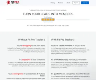 Fitprotracker.com(Fit Pro Tracker) Screenshot