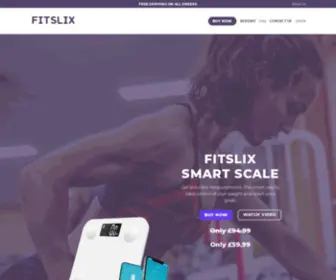 Fitslix.com(The Ultimate Smart Scale) Screenshot