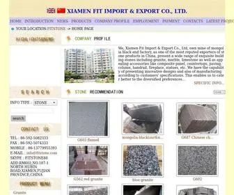 Fitstone.com(China granite) Screenshot