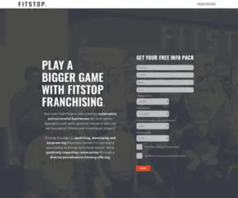 Fitstopfranchise.com(Gym Franchise For sale) Screenshot