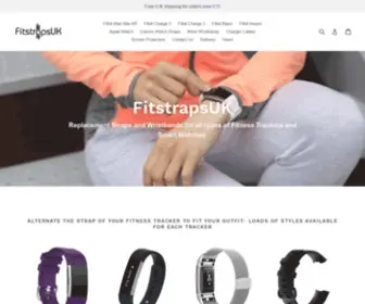 Fitstraps.co.uk(New Watch Straps and Wristbands) Screenshot