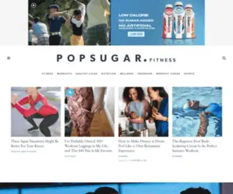 Fitsugar.com(POPSUGAR Fitness) Screenshot