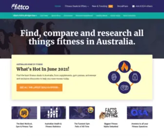 Fittco.com.au(Explore the best fitness and gym deals in Australia) Screenshot