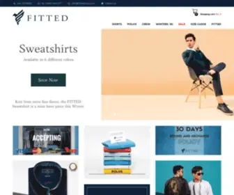 Fittedshop.com(Looking Men's Shirts & Accessories) Screenshot