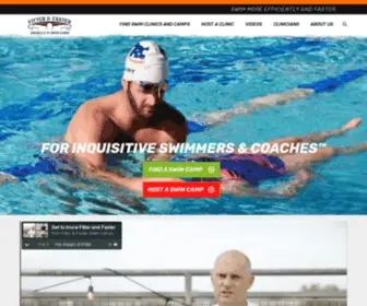 Fitterandfaster.com(Swim clinics & Camps) Screenshot