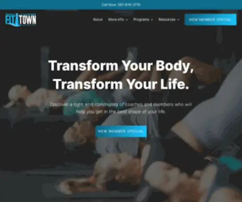 Fittownjupiter.com(FIT TOWN) Screenshot