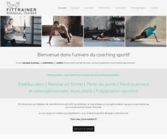 Fittrainer.ch(Coach sportif personnalisé) Screenshot