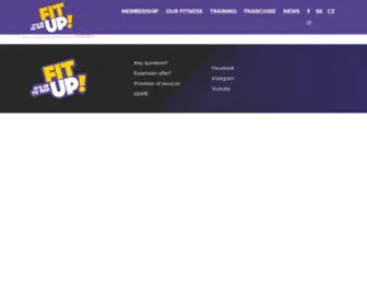 Fitup.at(Fitness centrum FIT UP) Screenshot