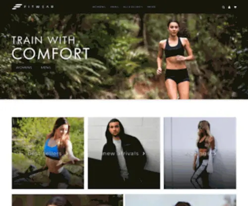 Fitwear.co.nz(Enter Access Code) Screenshot