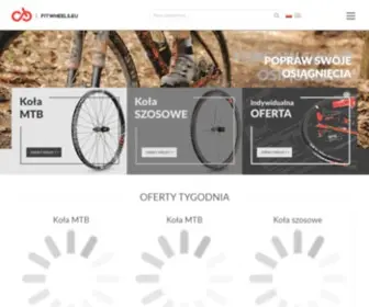 Fitwheels.eu(Professional bicycle wheels) Screenshot