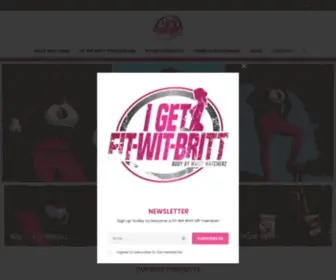 Fitwitbritt.com(Fit Wit Britt) Screenshot