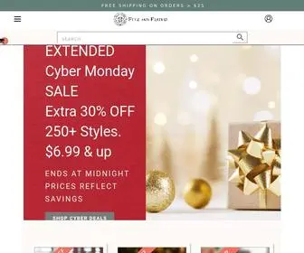 Fitzandfloyd.com(Fitz And Floyd) Screenshot