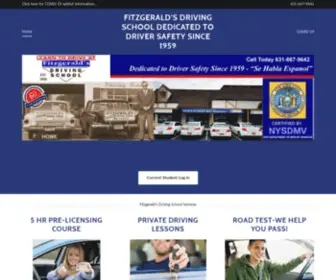 Fitzgeraldsdrivingschool.com(Fitzgeralds Driving School) Screenshot