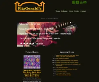 Fitzgeraldsnightclub.com(FITZGERALDS) Screenshot