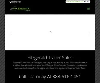 Fitzgeraldtrailersales.com(Fitzgerald Trailer Sales) Screenshot