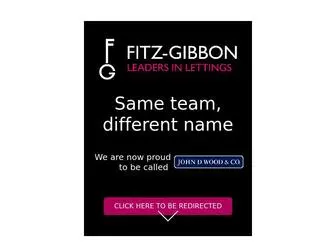 Fitzgibbon.co.uk(Fitz-Gibbon London Letting Agents) Screenshot