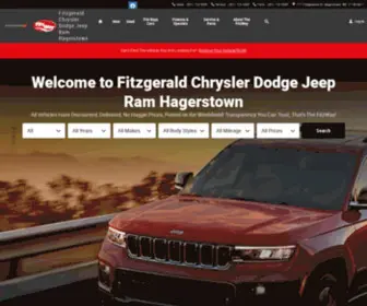 FitzmallCDjrhagerstown.com(Fitzgerald Chrysler Dodge Jeep Ram Hagerstown) Screenshot