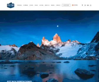 Fitzroyexpediciones.com.ar(Fitz Roy Expediciones) Screenshot