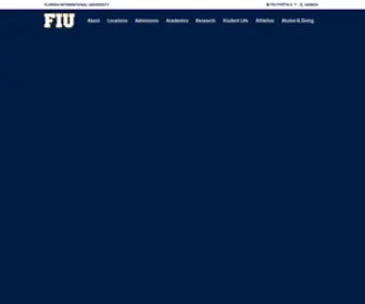 Fiu.edu(Florida International University) Screenshot