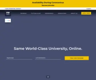 Fiuonline.com(FIU Online) Screenshot