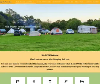 Five-WYches-Farm.co.uk(Five Wyches Farm Campsite) Screenshot