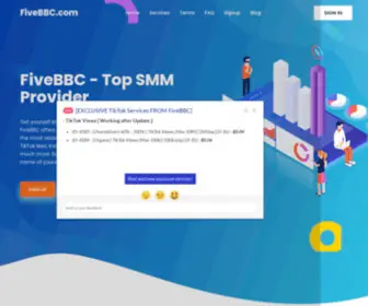 Fivebbc.com(Best SMM Supplier) Screenshot
