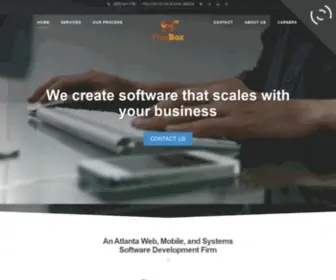 Fivebox.com(FiveBox is a premier Atlanta custom software development company) Screenshot