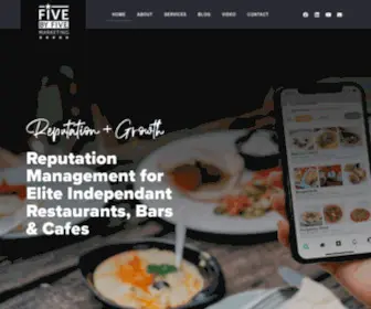 Fivebyfivemarketing.com(Five by Five Marketing) Screenshot